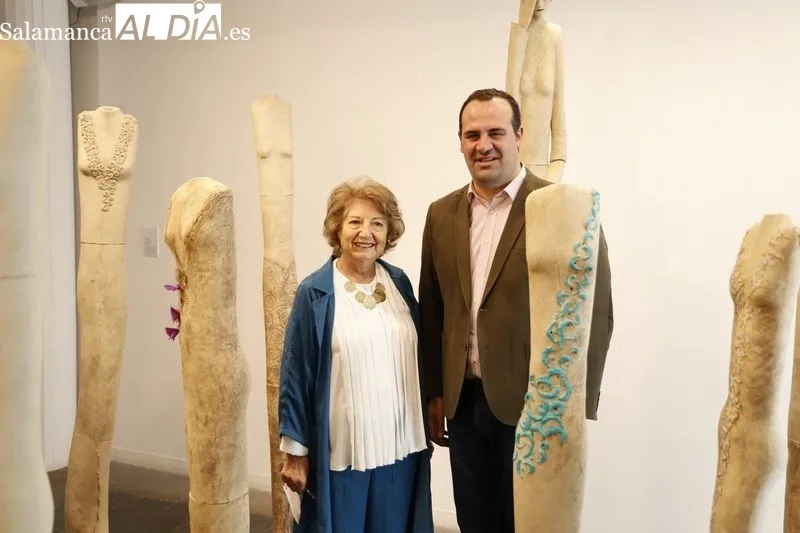 Exposición “Sororidad” de la escultora Amelia García en la sala La Salina. Foto de David Sañudo