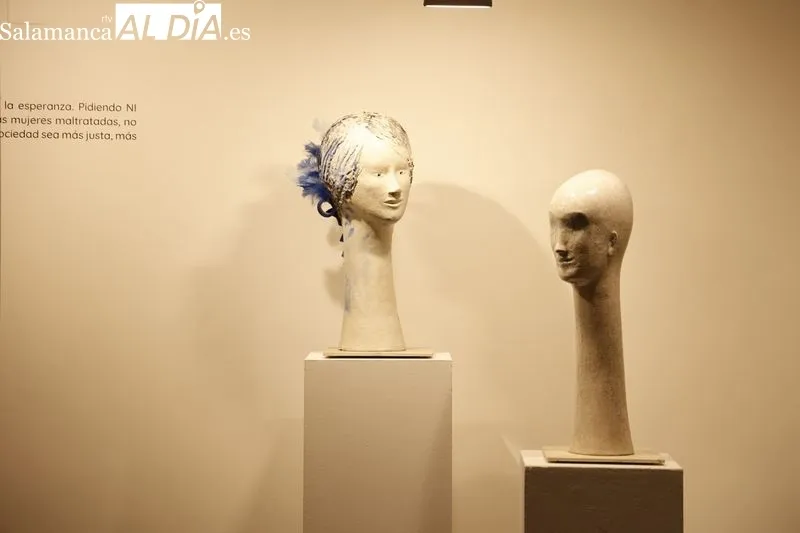 Exposición “Sororidad” de la escultora Amelia García en la sala La Salina. Foto de David Sañudo