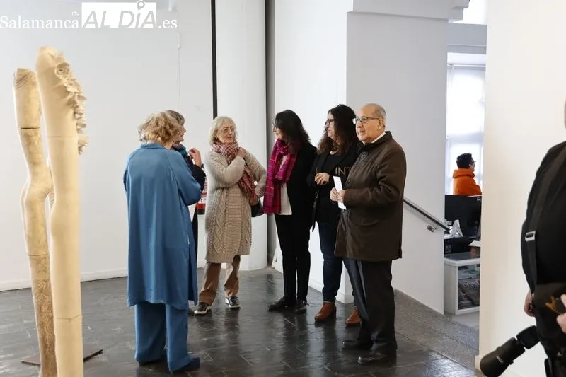 Exposición “Sororidad” de la escultora Amelia García en la sala La Salina. Foto de David Sañudo