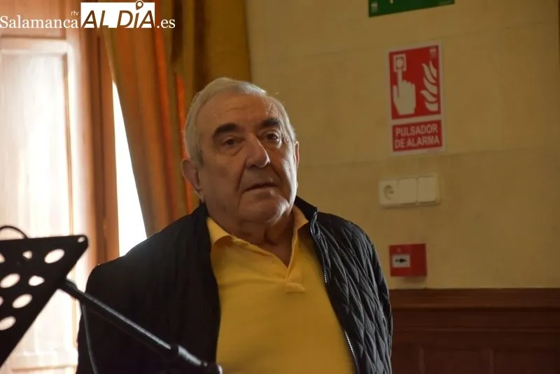 Exposición 'Jerónimo Prieto: sentimiento y acuarelas' en el Casino de Salamanca. Foto Vanesa Martins