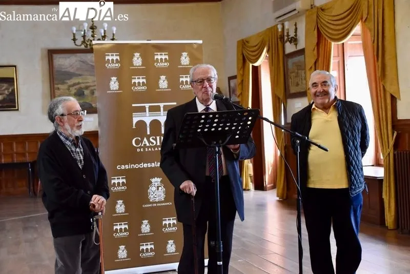Exposición 'Jerónimo Prieto: sentimiento y acuarelas' en el Casino de Salamanca. Foto Vanesa Martins