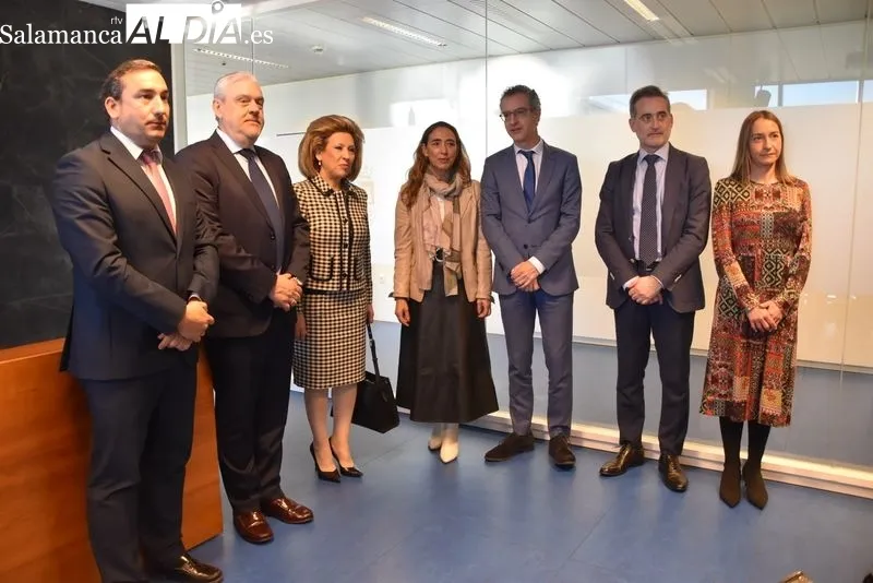 Presentación en la Delegación Provincial de la Junta CyL  del gerente de salud de área de Salamanca, Luis Alberto Álvarez Espinosa