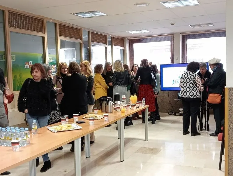 Foto 3 - La ONCE conmemora en Salamanca el D&iacute;a Internacional de la Mujer