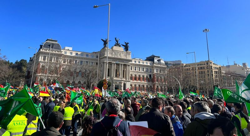 tractorada y manifestación Madrid 