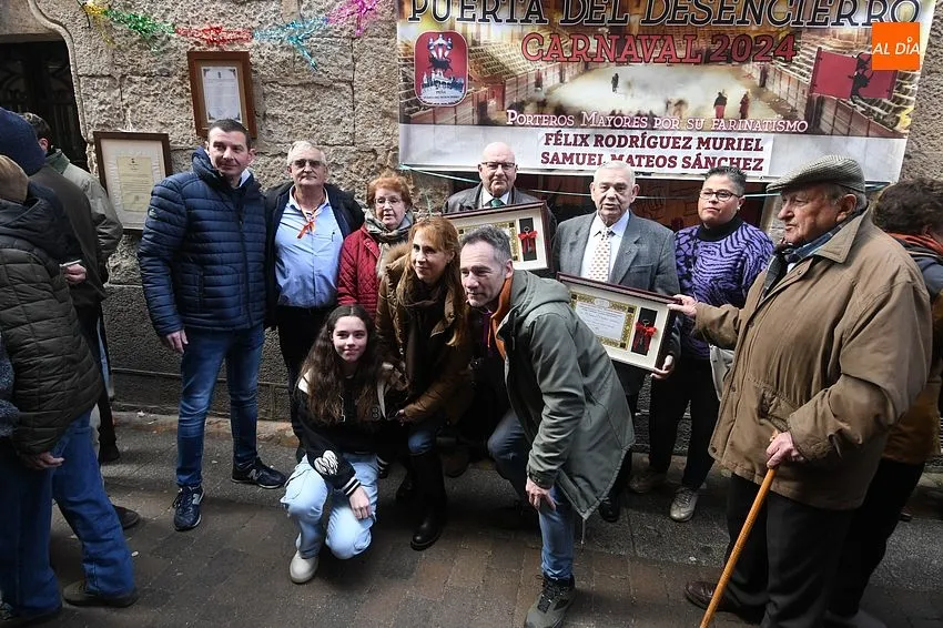 Foto 2 - F&eacute;lix Rodr&iacute;guez y Samuel Mateos son proclamados Porteros Mayores del Carnaval 2024