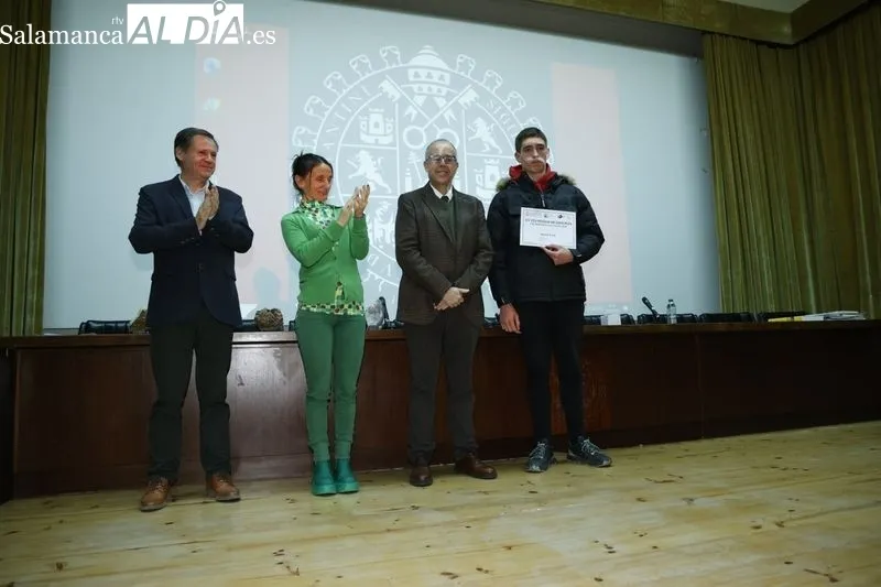 Entrega de premios de la Olimpiada de Geología | FOTOS: David Sañudo