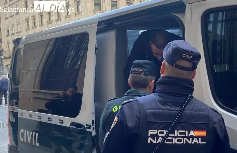 El acusado, en la tercera sesión de a vista oral 