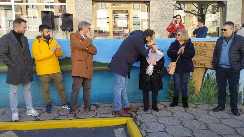 El mural homenaje al Señor Pepe, antiguo alcalde de Santa Marta,  ya luce en el municipio
