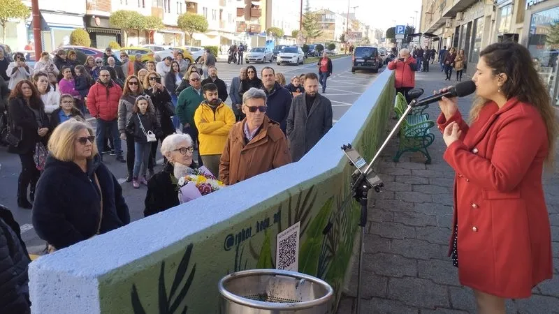 El mural homenaje al Señor Pepe, antiguo alcalde de Santa Marta,  ya luce en el municipio
