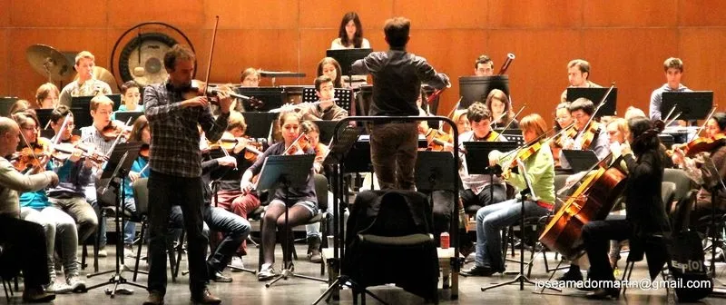 Domingo 7 de abril. Concierto de la JOVEN ORQUESTA SINFÓNICA CIUDAD DE SALAMANCA. Foto J. Amador Martín