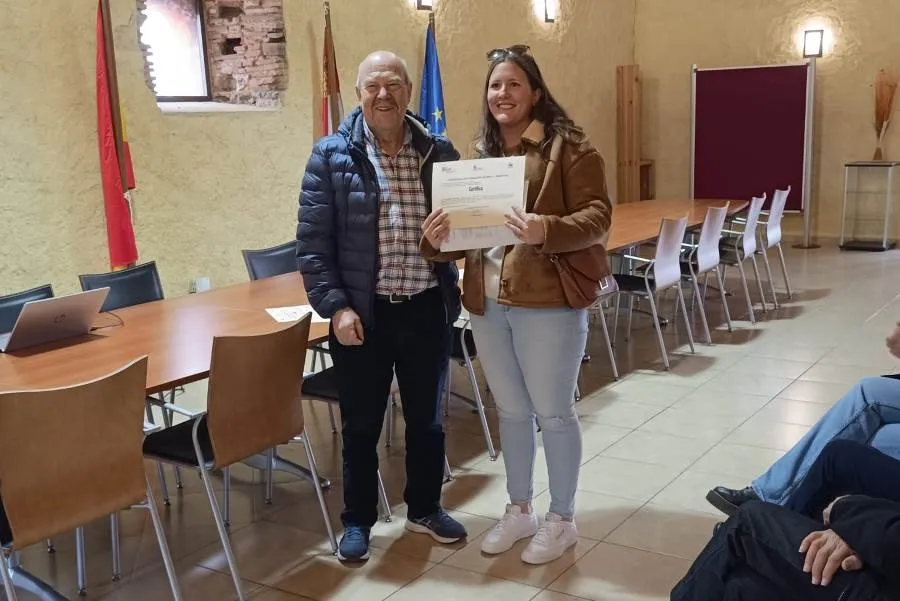 Foto 7 - Los 8 alumnos de &lsquo;Alto &Aacute;gueda Verde&rsquo; finalizan su formaci&oacute;n