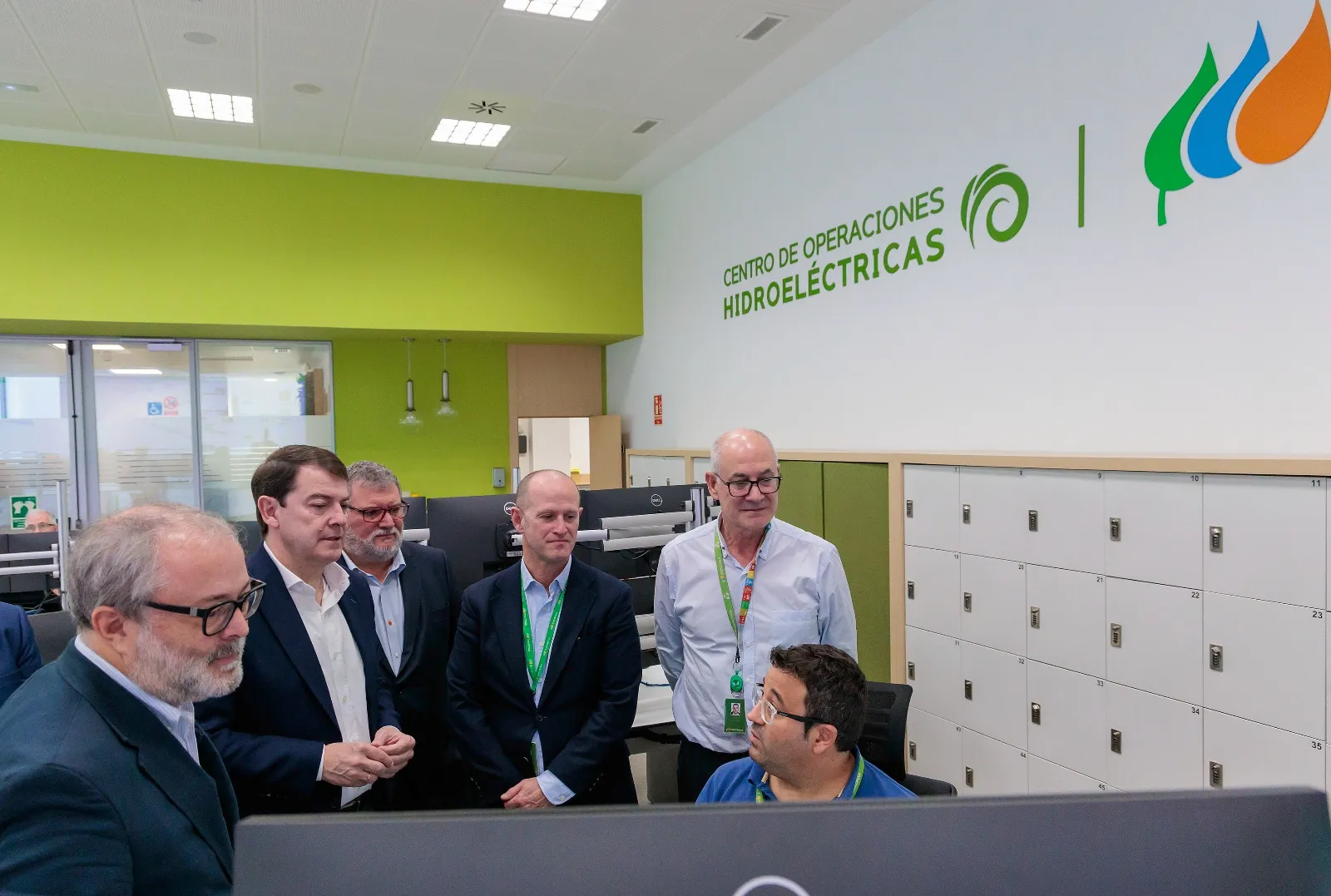 Centro de Operación Hidroeléctrico de Iberdrola en Carbajosa de la Sagrada.