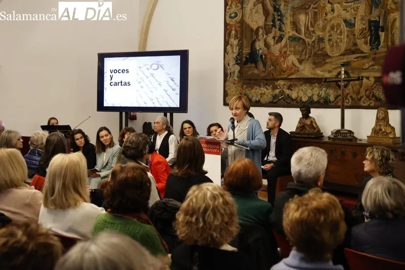 ‘Lectura musicalizada de la correspondencia femenina a Unamuno durante su exilio’ en la Casa-Museo Unamuno. Fotos: David Sañudo
