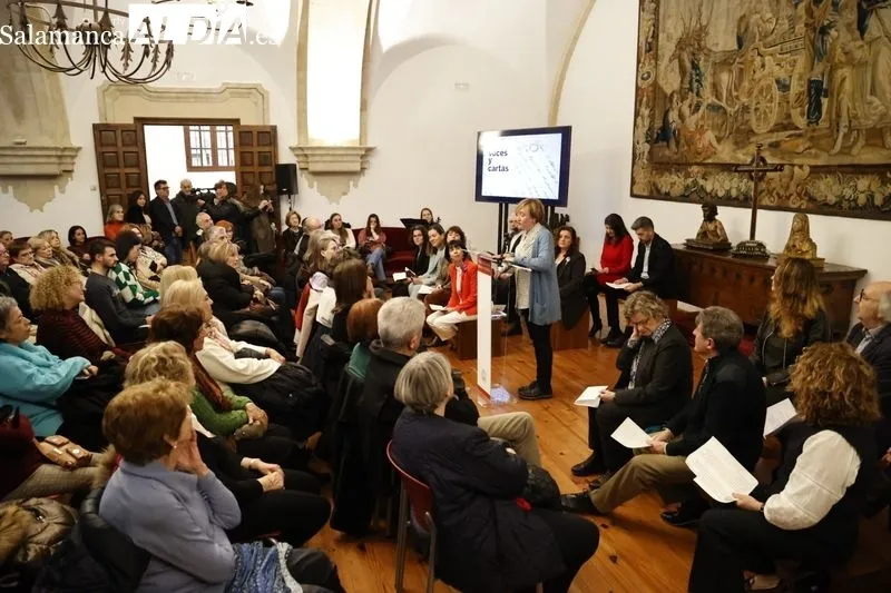 ‘Lectura musicalizada de la correspondencia femenina a Unamuno durante su exilio’ en la Casa-Museo Unamuno. Fotos: David Sañudo