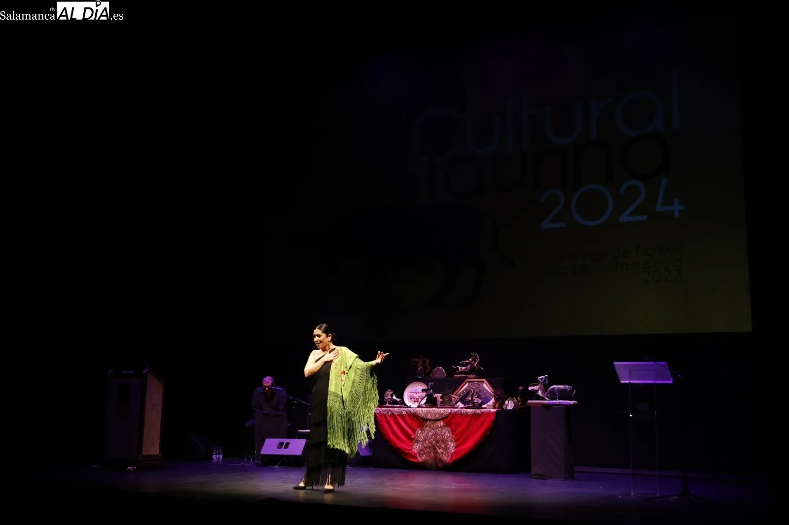 Gala Cultural Taurina celebrada en el teatro Liceo. Fotos: David Sañudo