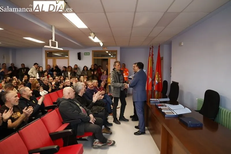 Festividad del Servicio de Prevención, Extinción de Incendios y Salvamento en Salamanca. Fotos: David Sañudo
