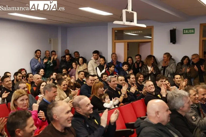 Festividad del Servicio de Prevención, Extinción de Incendios y Salvamento en Salamanca. Fotos: David Sañudo