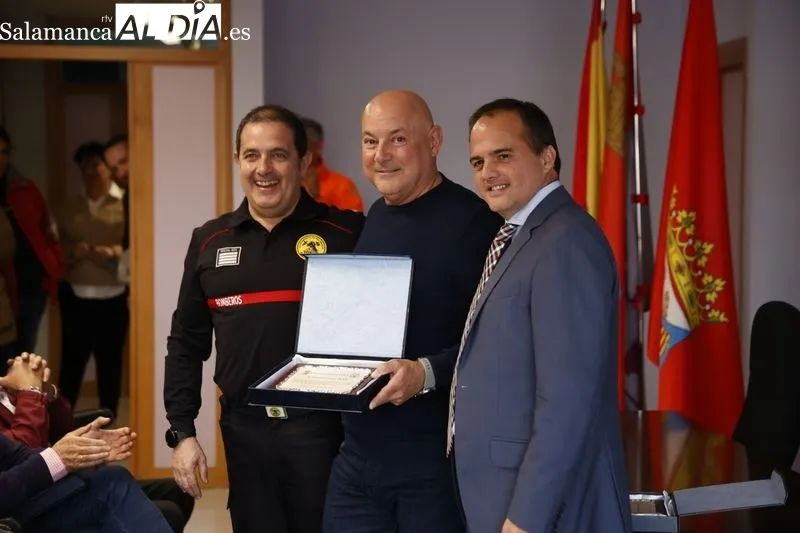 Festividad del Servicio de Prevención, Extinción de Incendios y Salvamento en Salamanca. Fotos: David Sañudo