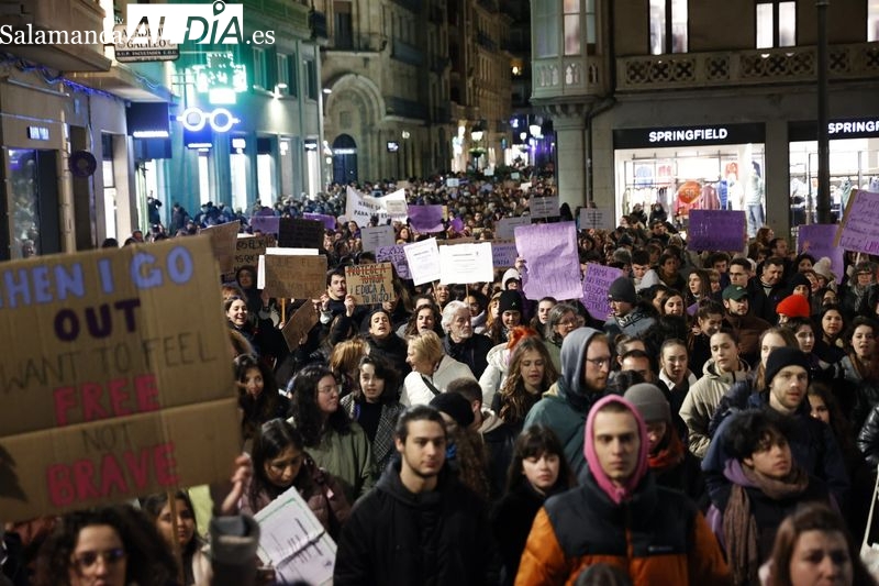 Manifestación 8M Salamanca