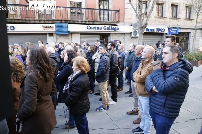 La ‘Ruta por la Igualdad’ del PP ha llegado este jueves a Salamanca. Fotos: David Sañudo