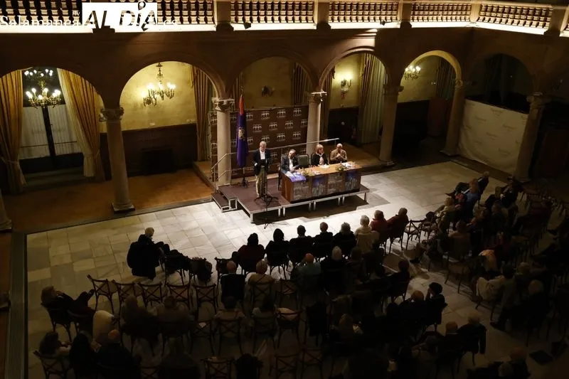 Pregón de la Semana Santa de Zamora en el Casino de Salamanca. Fotos: David Sañudo