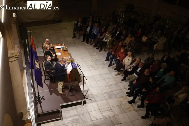 Pregón de la Semana Santa de Zamora en el Casino de Salamanca. Fotos: David Sañudo