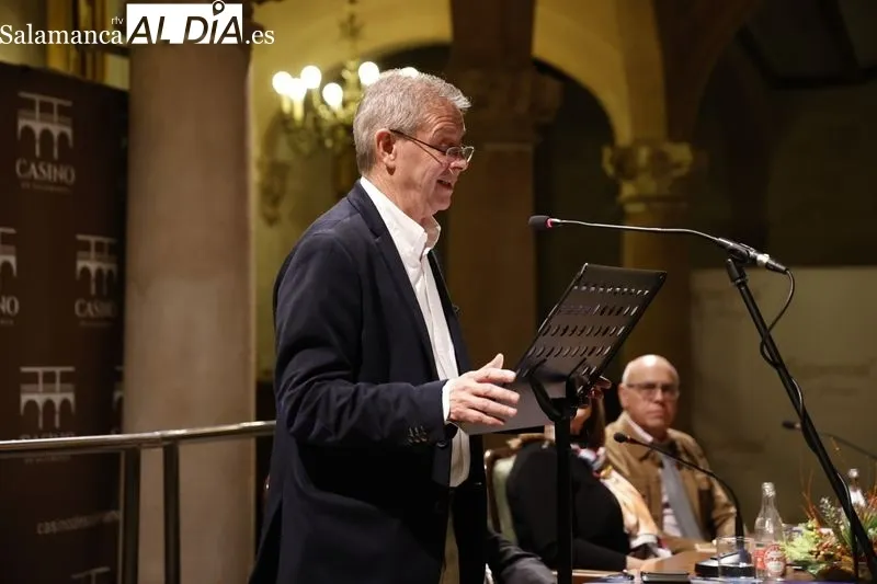 Pregón de la Semana Santa de Zamora en el Casino de Salamanca. Fotos: David Sañudo
