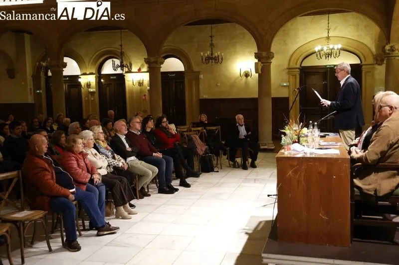 Pregón de la Semana Santa de Zamora en el Casino de Salamanca. Fotos: David Sañudo