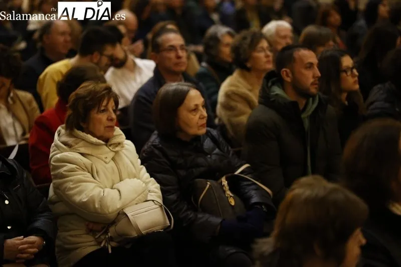 Concierto de Pasión en La Clerecía por el Coro 'Tomás Luis de Victoria' de la Universidad Pontificia de Salamanca (UPSA) . Fotos: David Sañudo