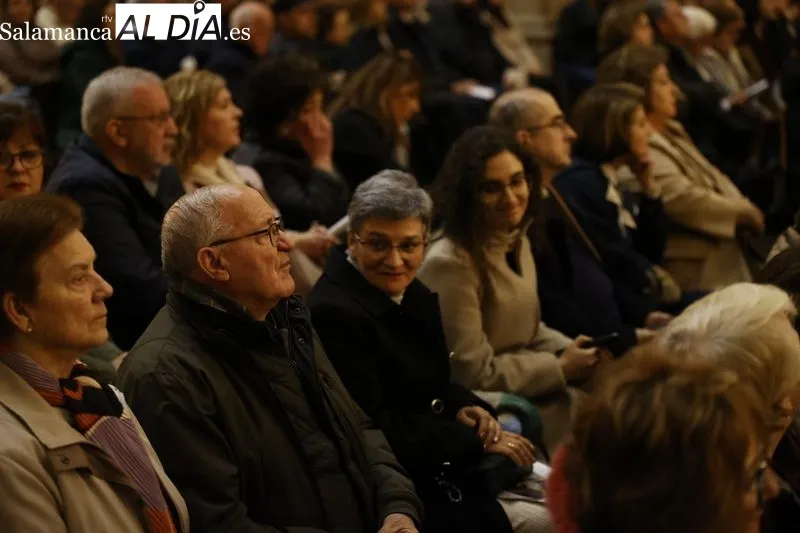 Concierto de Pasión en La Clerecía por el Coro 'Tomás Luis de Victoria' de la Universidad Pontificia de Salamanca (UPSA) . Fotos: David Sañudo