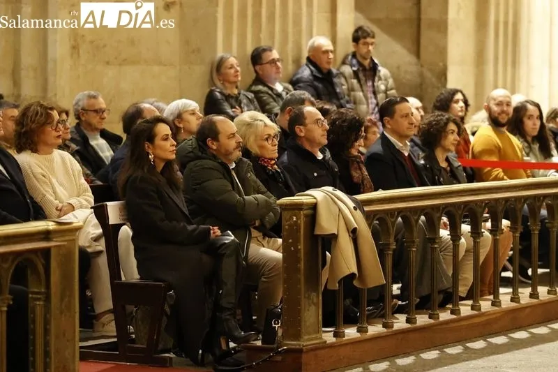 Concierto de Pasión en La Clerecía por el Coro 'Tomás Luis de Victoria' de la Universidad Pontificia de Salamanca (UPSA) . Fotos: David Sañudo