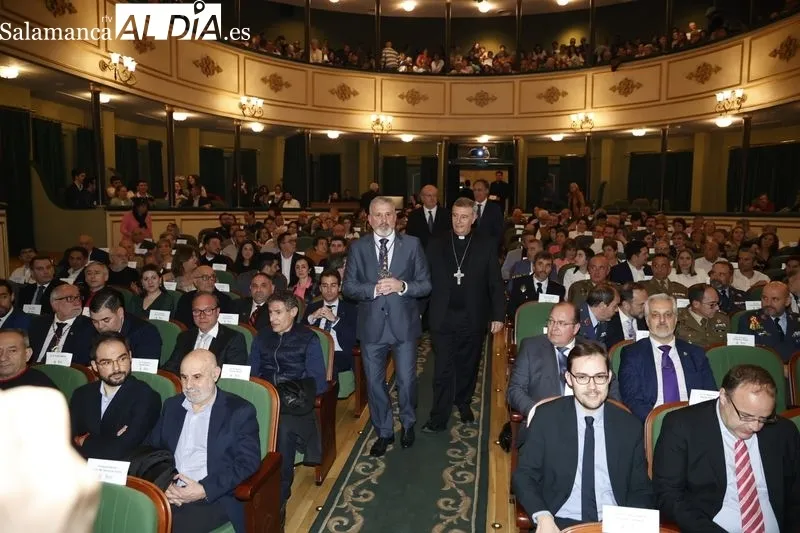 Pregón de la Semana Santa de Salamanca 2024 en el Teatro Liceo. Fotos: David Sañudo