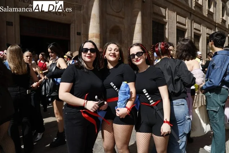 Estudiantes de Traducción y Documentación celebran sus fiestas con un concurso de disfraces  | FOTOS: David Sañudo 