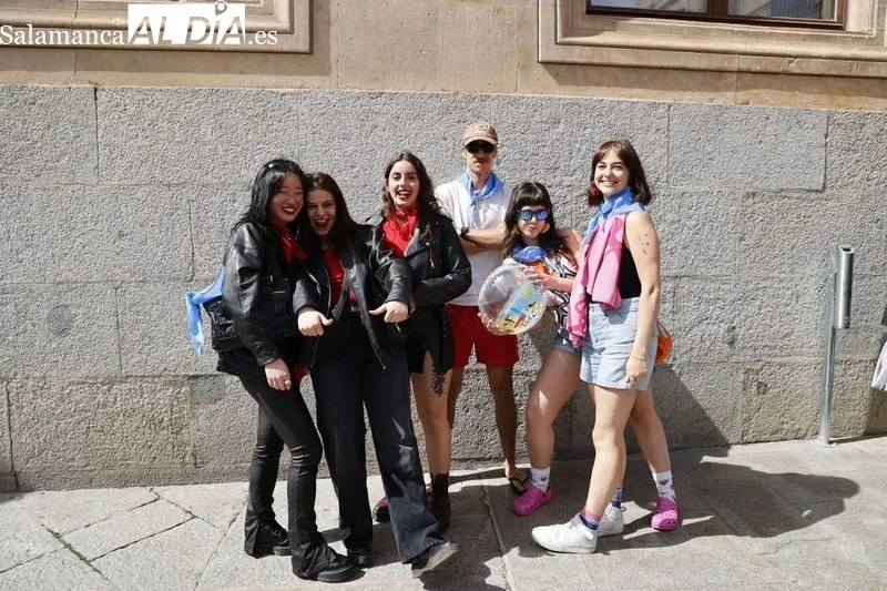 Estudiantes de Traducción y Documentación celebran sus fiestas con un concurso de disfraces  | FOTOS: David Sañudo 