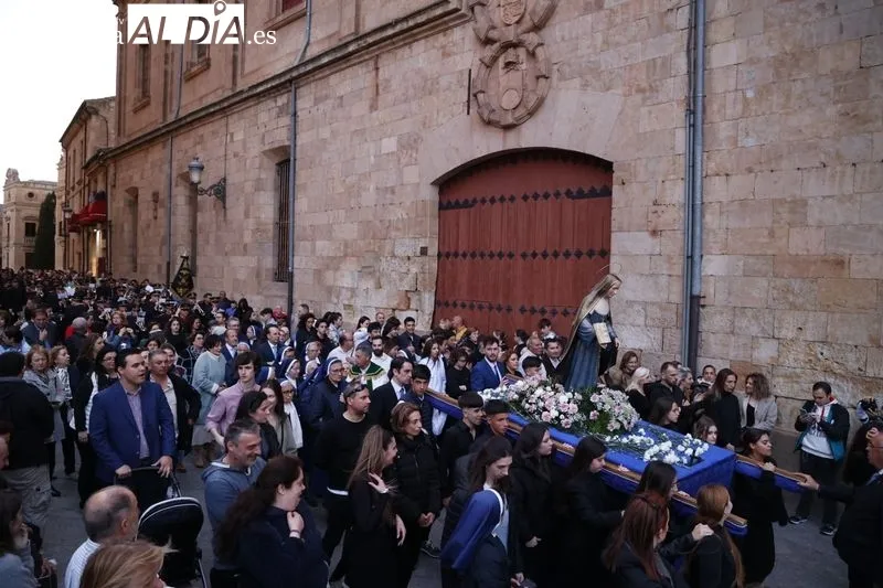 Procesión del colegio San José por el aniversario de la Beatificación de la Fundadora Madre Matilde. Fotos: David Sañudo