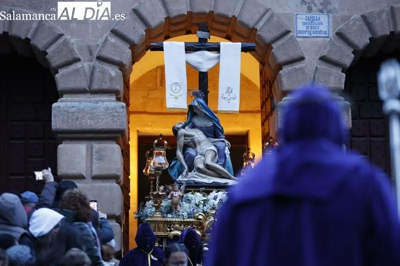 Nuestro Padre Jesús Divino Redentor Rescatado y Nuestra Señora de las Angustias. Fotos: David Sañudo