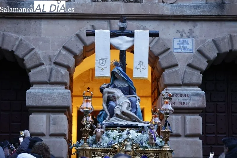 Nuestro Padre Jesús Divino Redentor Rescatado y Nuestra Señora de las Angustias. Fotos: David Sañudo