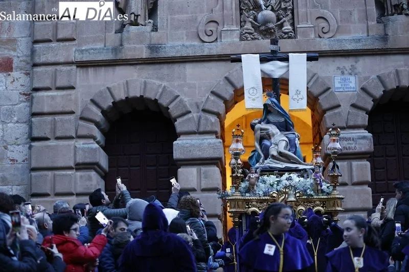 Nuestro Padre Jesús Divino Redentor Rescatado y Nuestra Señora de las Angustias. Fotos: David Sañudo