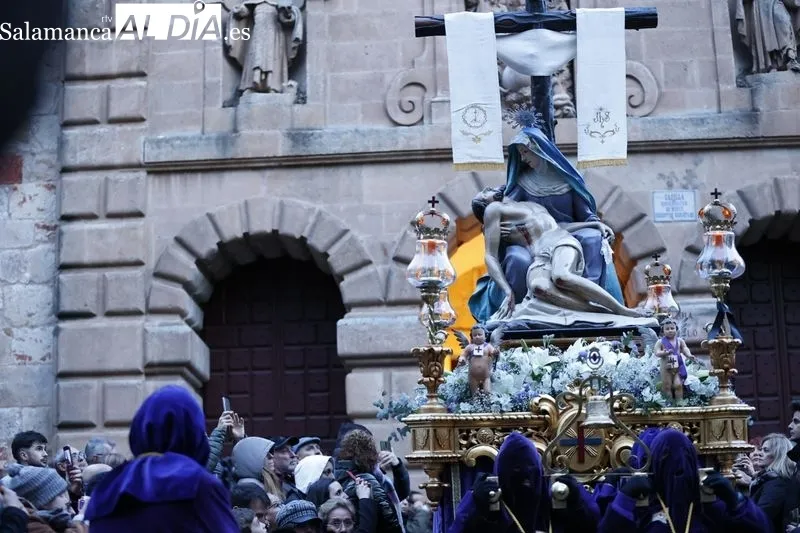 Nuestro Padre Jesús Divino Redentor Rescatado y Nuestra Señora de las Angustias. Fotos: David Sañudo
