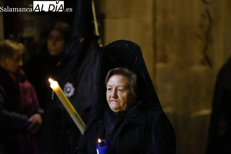 Procesión de la Hermandad de Nuestra Señora de la Soledad. Fotos: David Sañudo