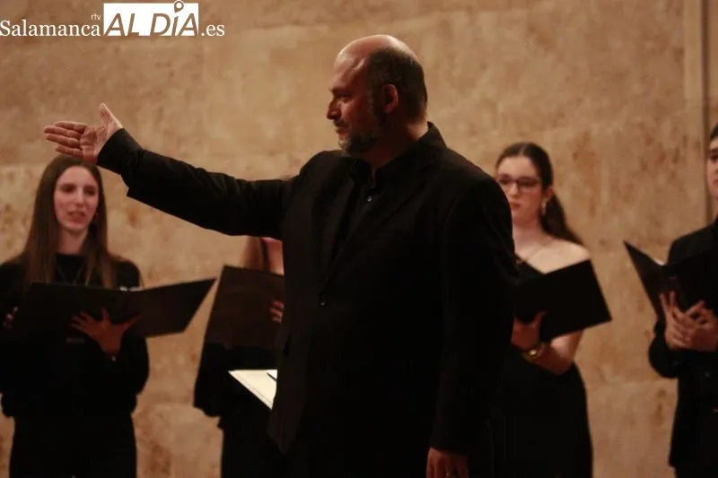 Concierto del Coro Juvenil Ciudad de Salamanca en el Auditorio San Blas. Fotos: Raúl Riego