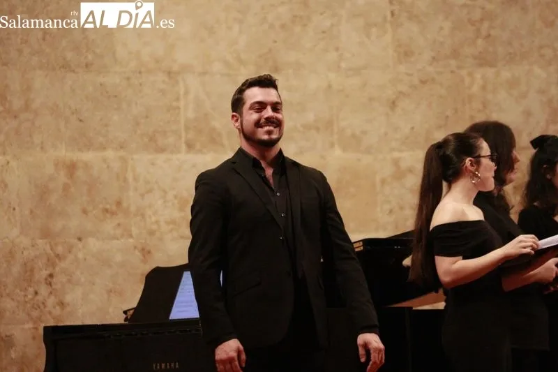 Concierto del Coro Juvenil Ciudad de Salamanca en el Auditorio San Blas. Fotos: Raúl Riego