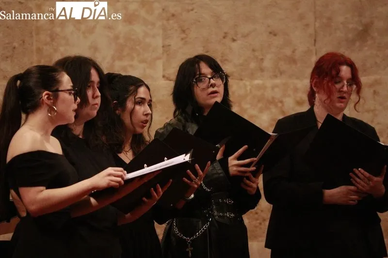 Concierto del Coro Juvenil Ciudad de Salamanca en el Auditorio San Blas. Fotos: Raúl Riego
