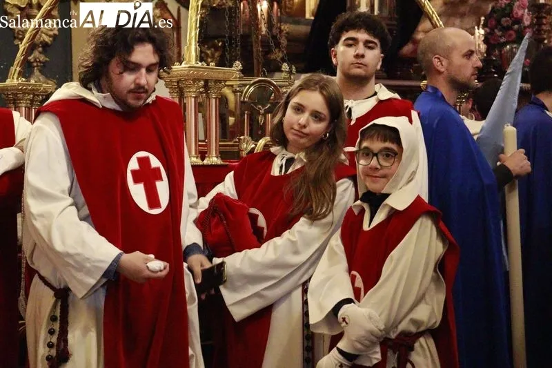 Acto de hermanamiento entre la Ilustre Cofradía de la Santa Vera Cruz de Salamanca y la Hermandad del Santísimo Cristo de la Expiración-Cofradía del Silencio de Ciudad Rodrigo. Fotos: Raúl Riego