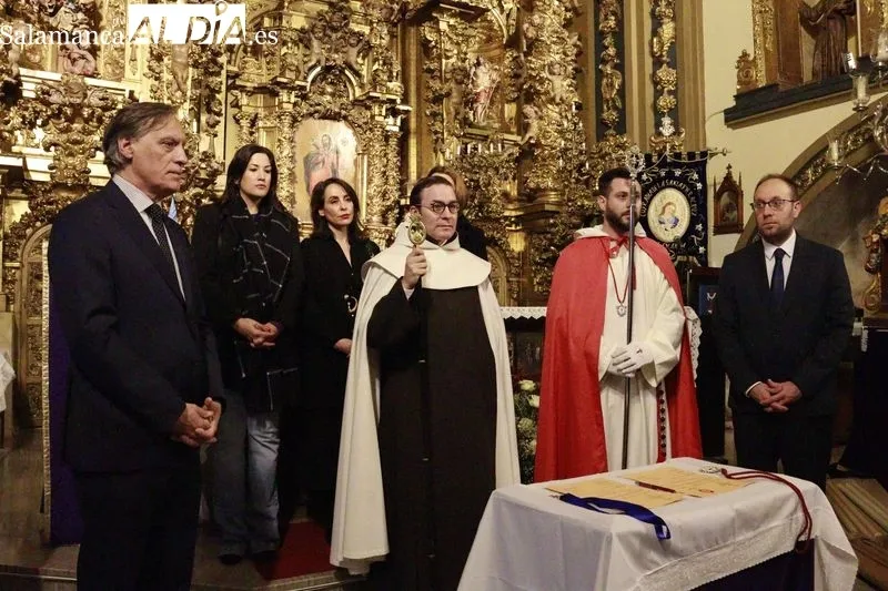 Acto de hermanamiento entre la Ilustre Cofradía de la Santa Vera Cruz de Salamanca y la Hermandad del Santísimo Cristo de la Expiración-Cofradía del Silencio de Ciudad Rodrigo. Fotos: Raúl Riego