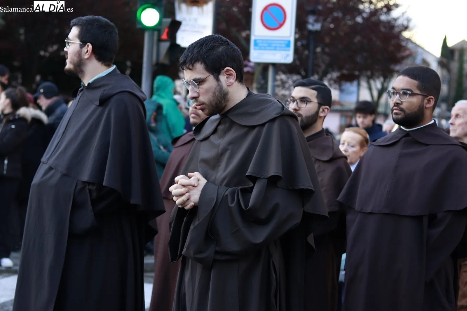 Procesión de la Cofradía de la Oración en el Huerto De Los Olivos. Fotos: Raúl Riego