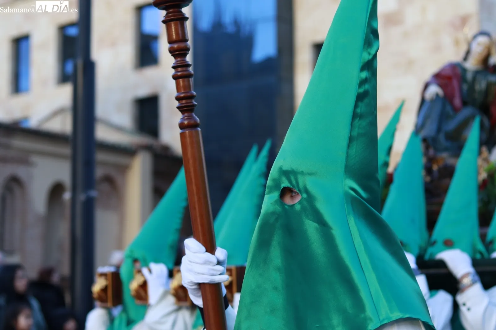 Procesión de la Cofradía de la Oración en el Huerto De Los Olivos. Fotos: Raúl Riego
