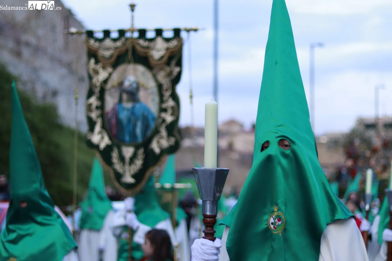 Procesión de la Cofradía de la Oración en el Huerto De Los Olivos. Fotos: Raúl Riego