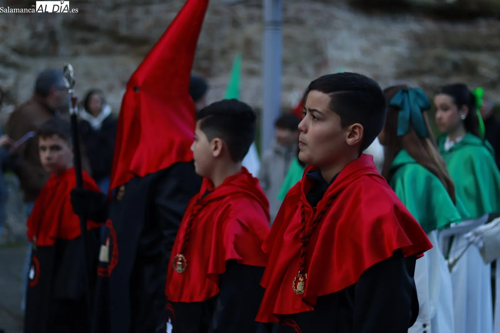 Procesión de la Cofradía de la Oración en el Huerto De Los Olivos. Fotos: Raúl Riego