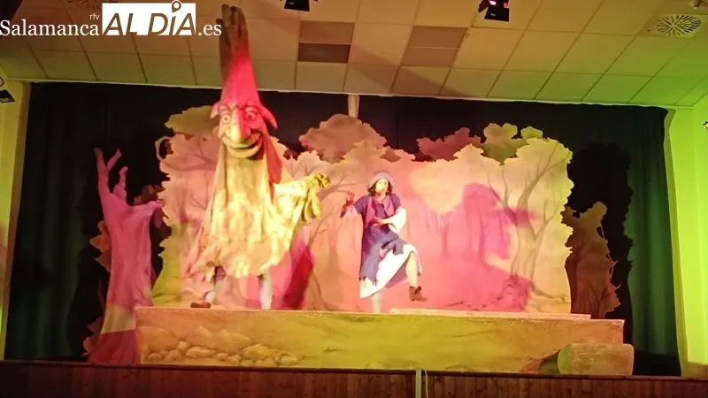 La representación teatral se ha desarrollado en un espectacular escenario
